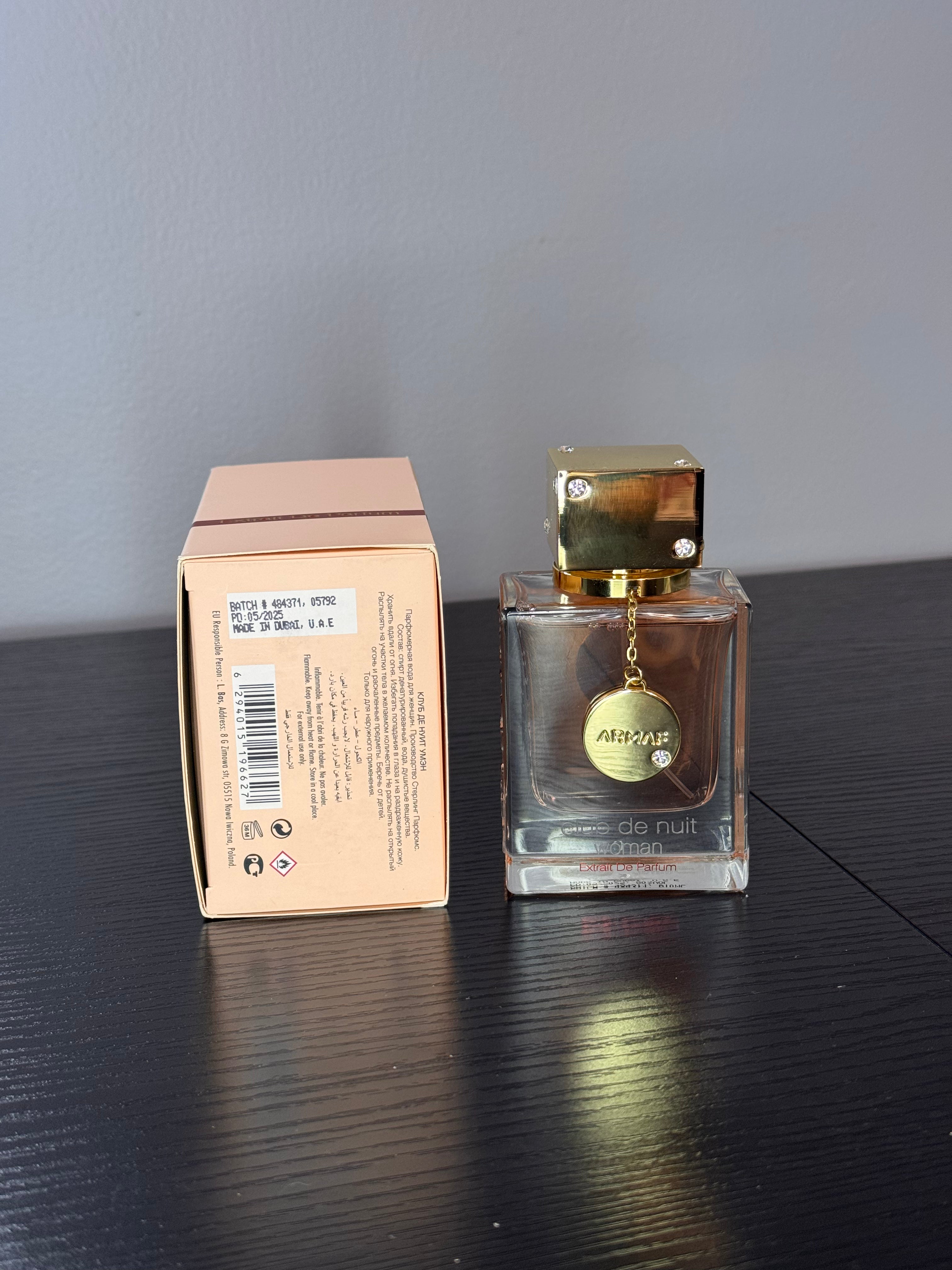 Club de Nuit Woman Extrait de Parfum – Armaf