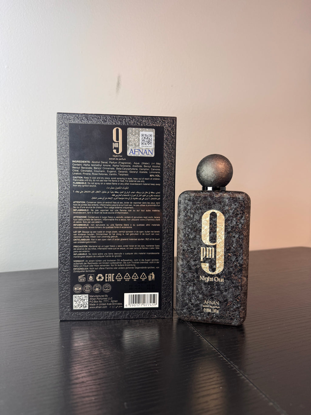 Afnan 9 PM Night Out - 100ml